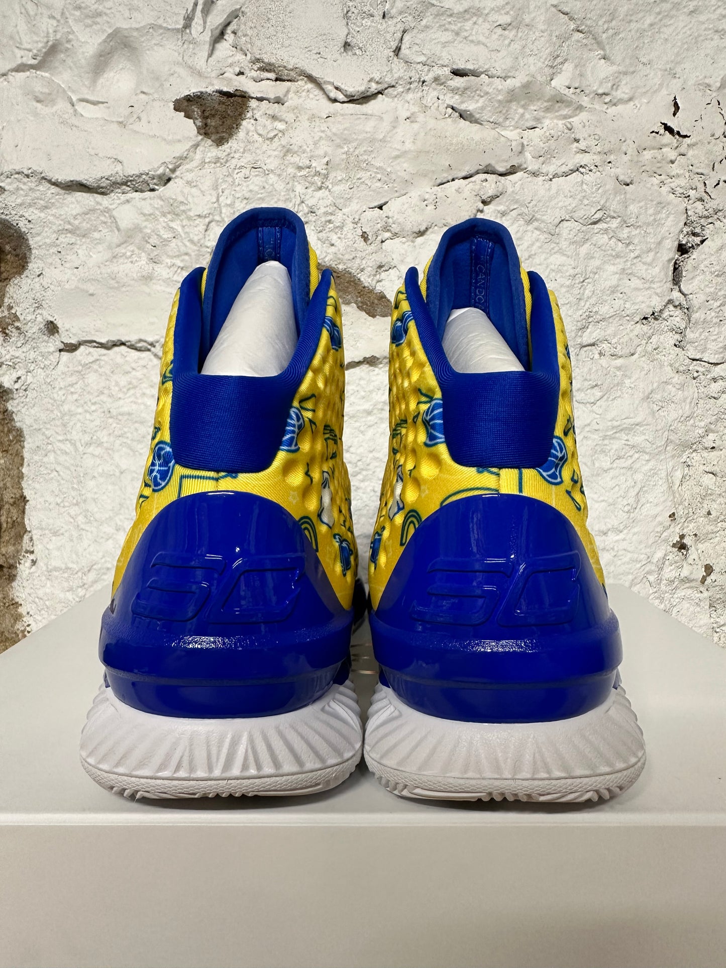 Under Armour Curry 1 Icon Custom Splash Art Limited Edition Sz 10 DS