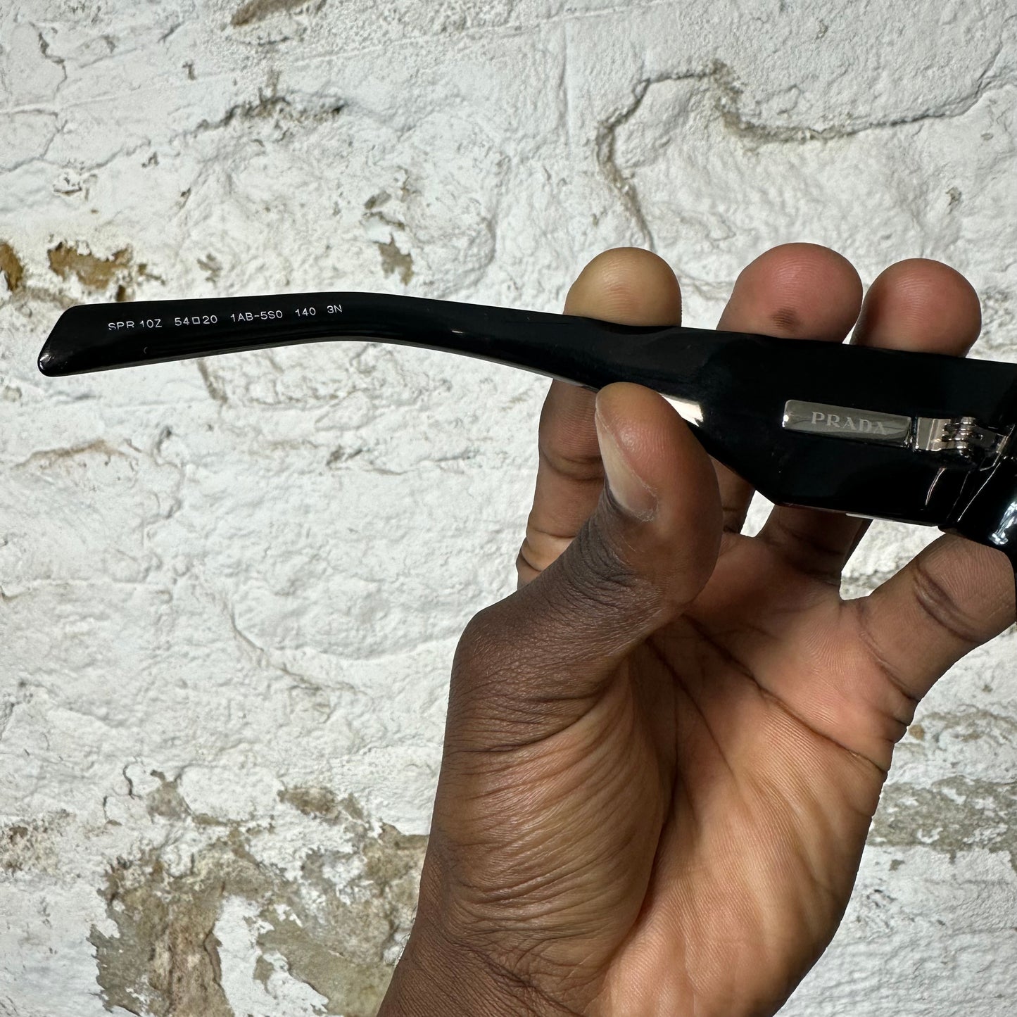 Prada Symbole Black Sunglasses W/ Box