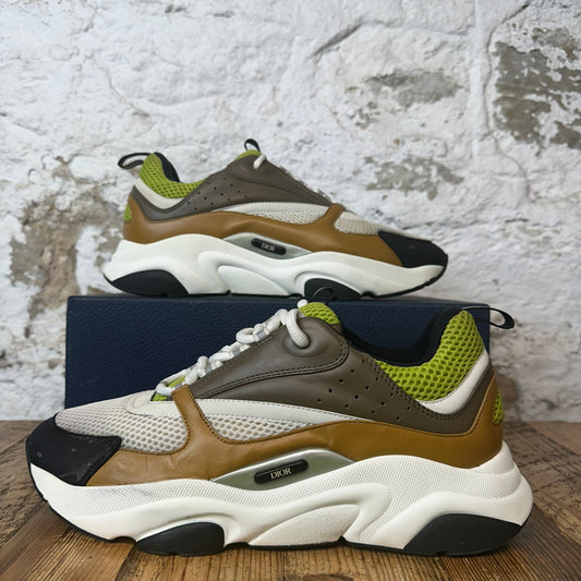 Dior B22 Brown White Green Sneaker Sz 12 (45)