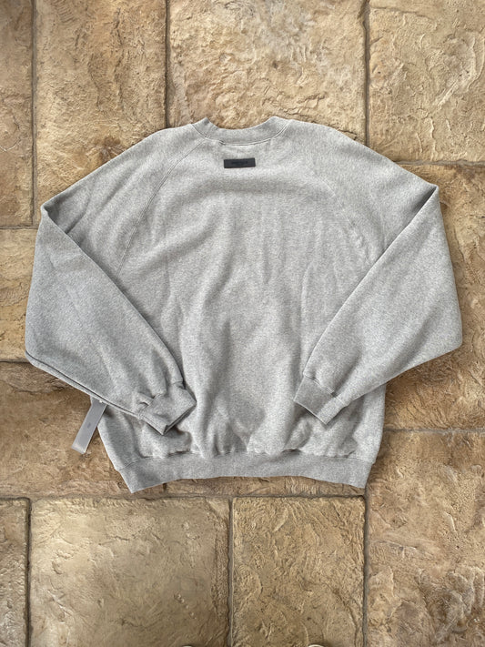 Fear of God Essentials Dark Oatmeal 1997 Crewneck Sz XXL DS