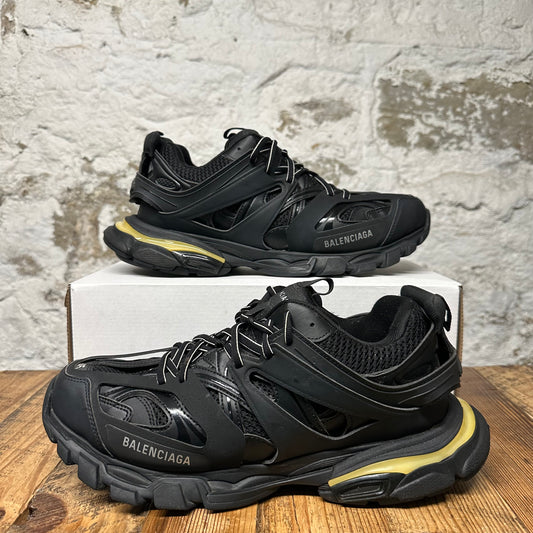 Balenciaga Track Runner Triple Black LED Sneaker Sz 12 (45)