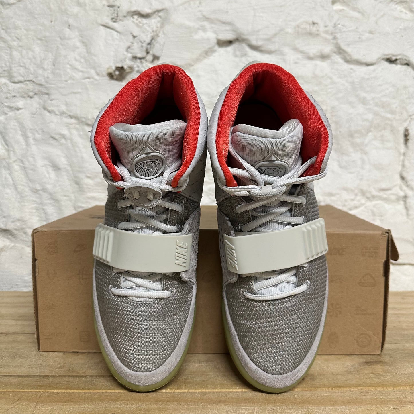 Nike Air Yeezy 2 Pure Platinum Sz 10