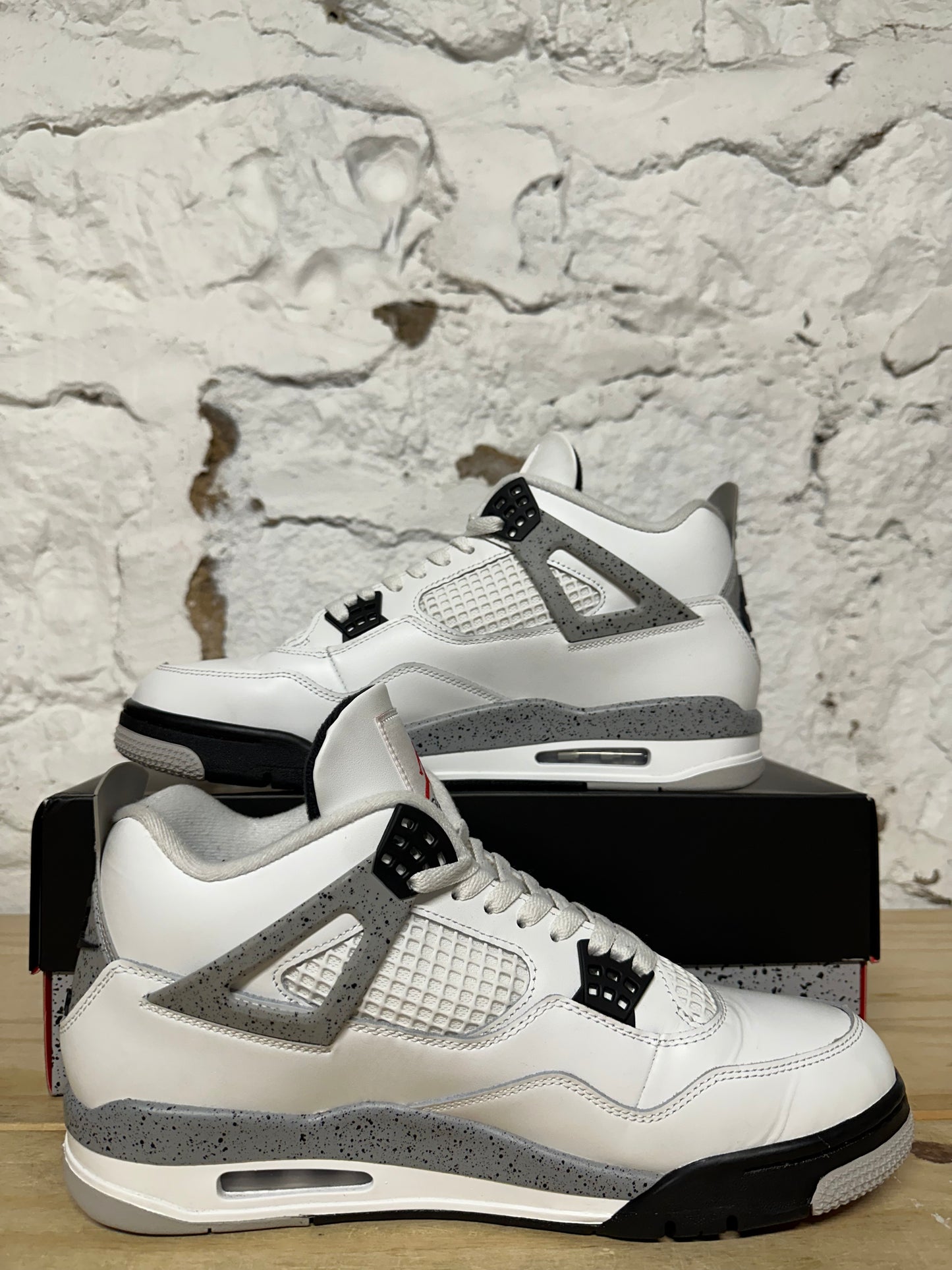 Air Jordan 4 White Cement Sz 12