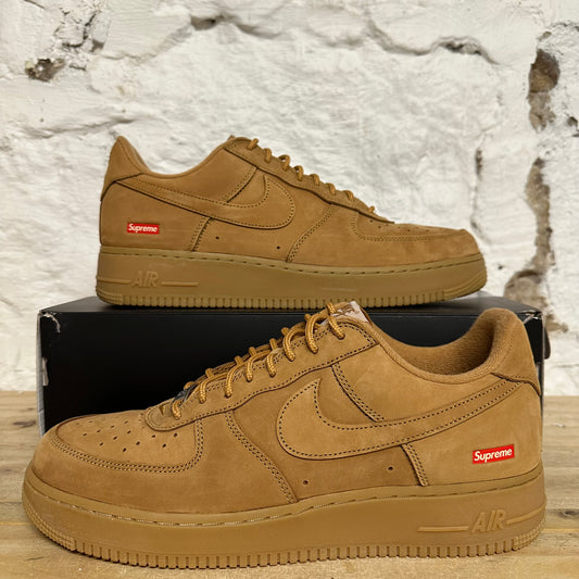 Nike Air Force 1 Low Supreme Wheat Sz 12