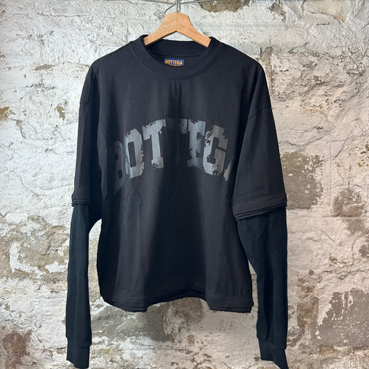 Bottega Desires War Black Thermal Long Sleeve Sz M