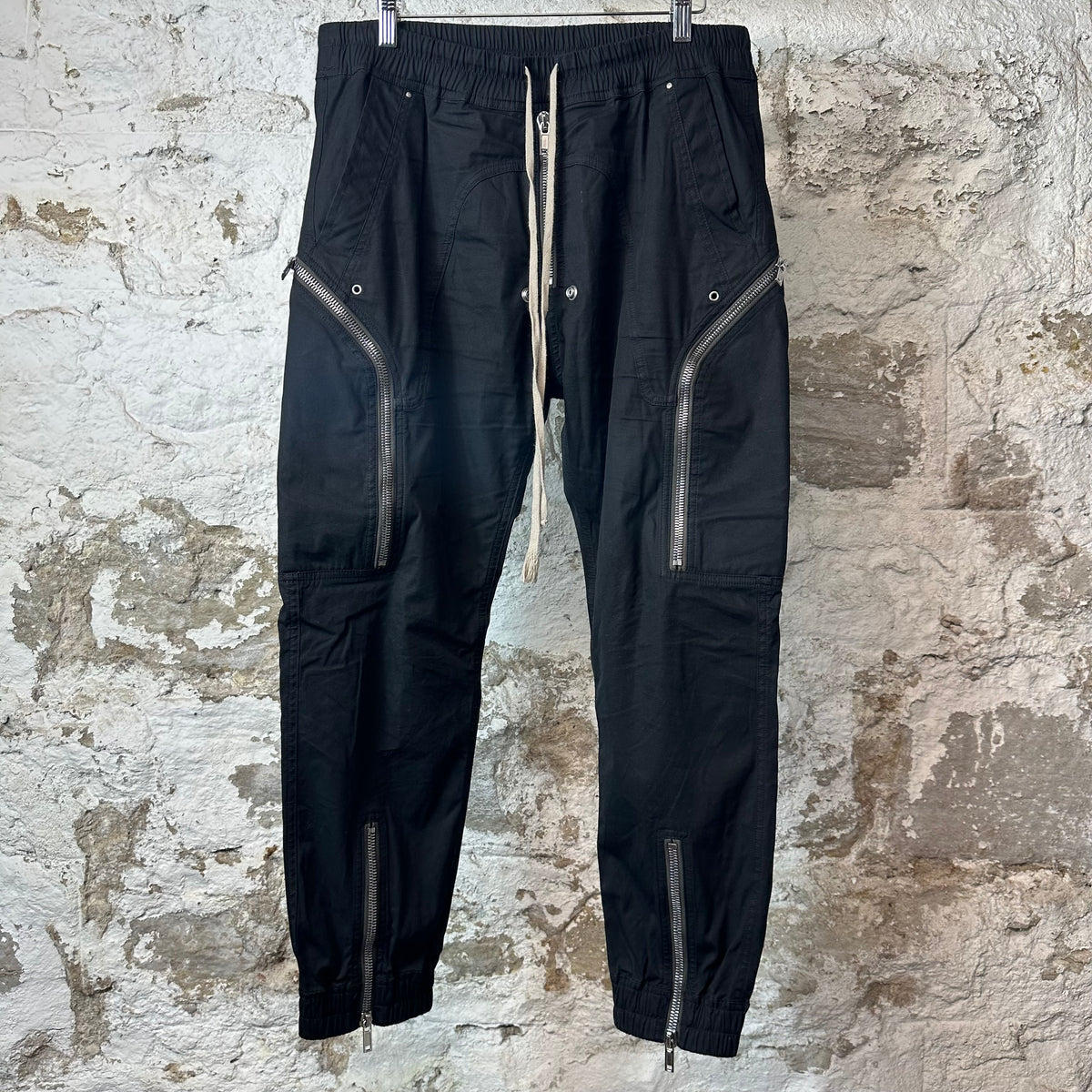 Rick Owens Bauhaus Black Cargo Pants Sz L