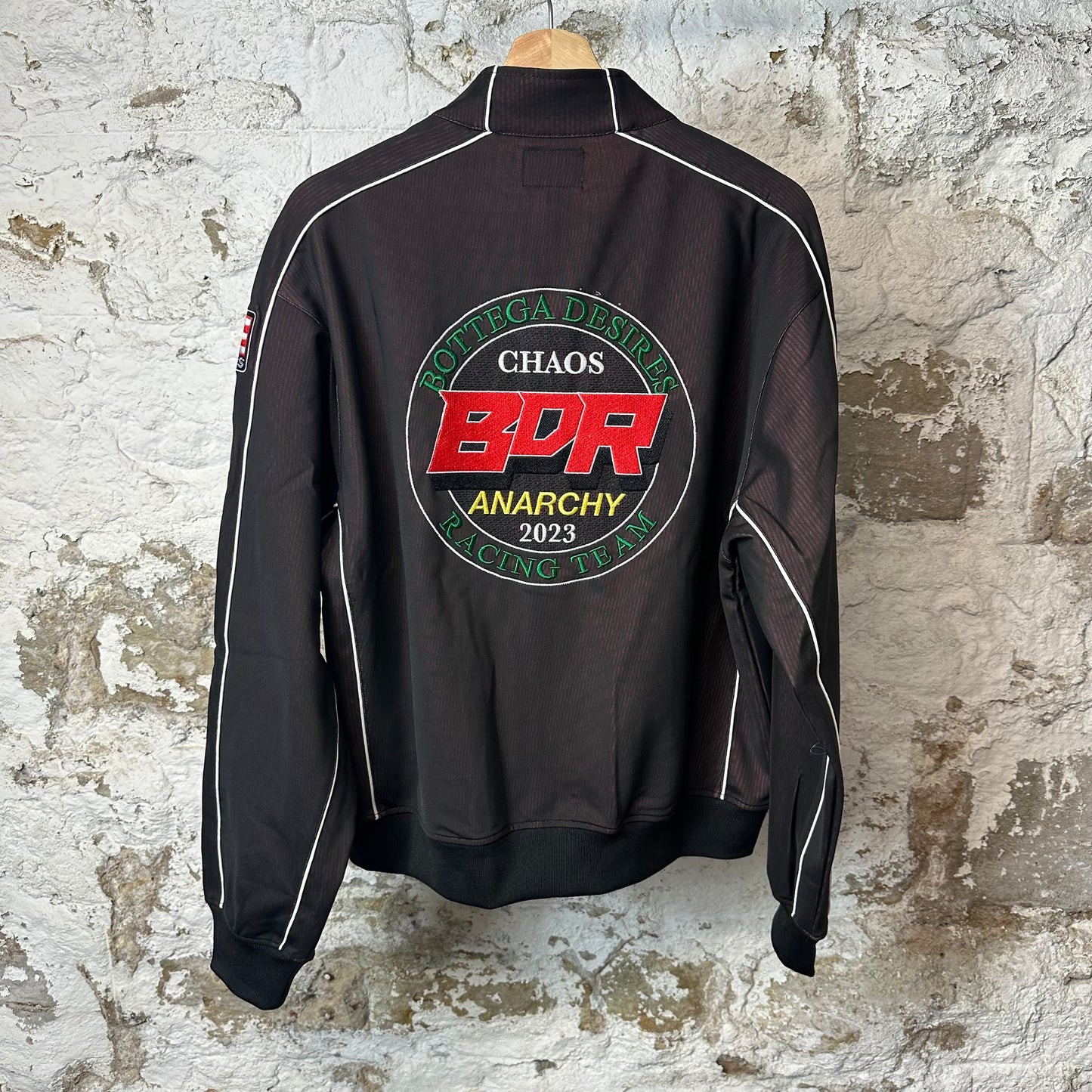 Bottega Desires Race Black Track Jacket