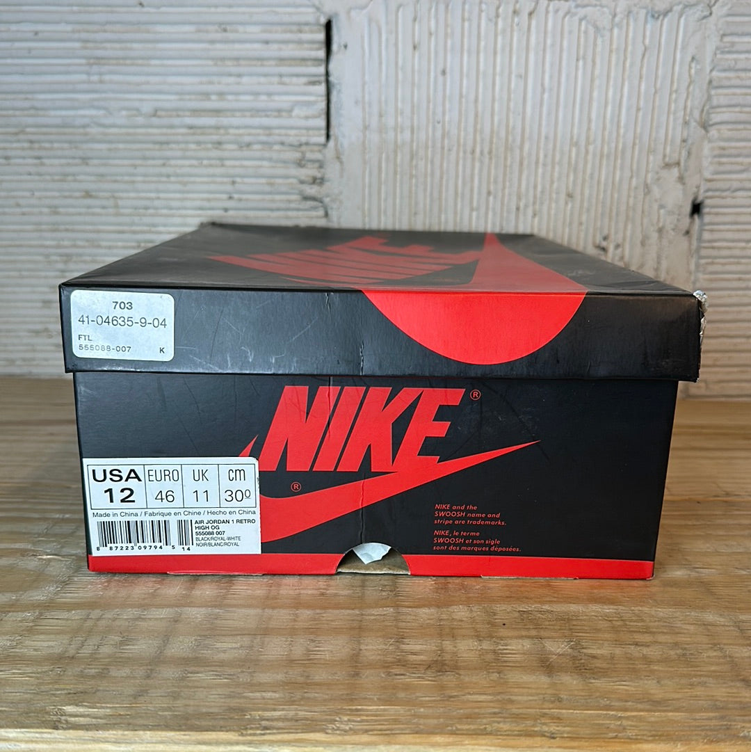 Air Jordan 1 High Royal Sz 12