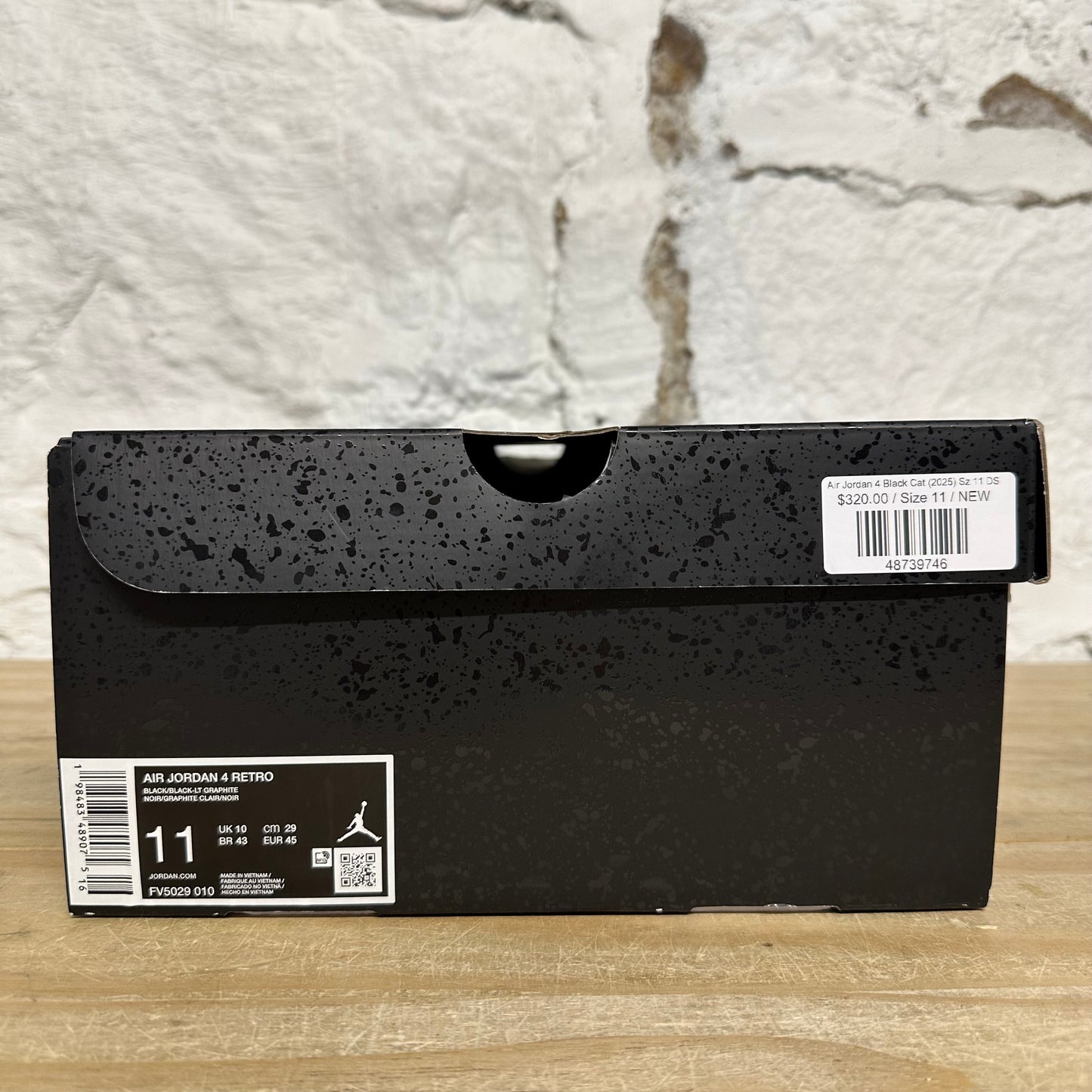 Air Jordan 4 Black Cat (2025) Sz 11 DS