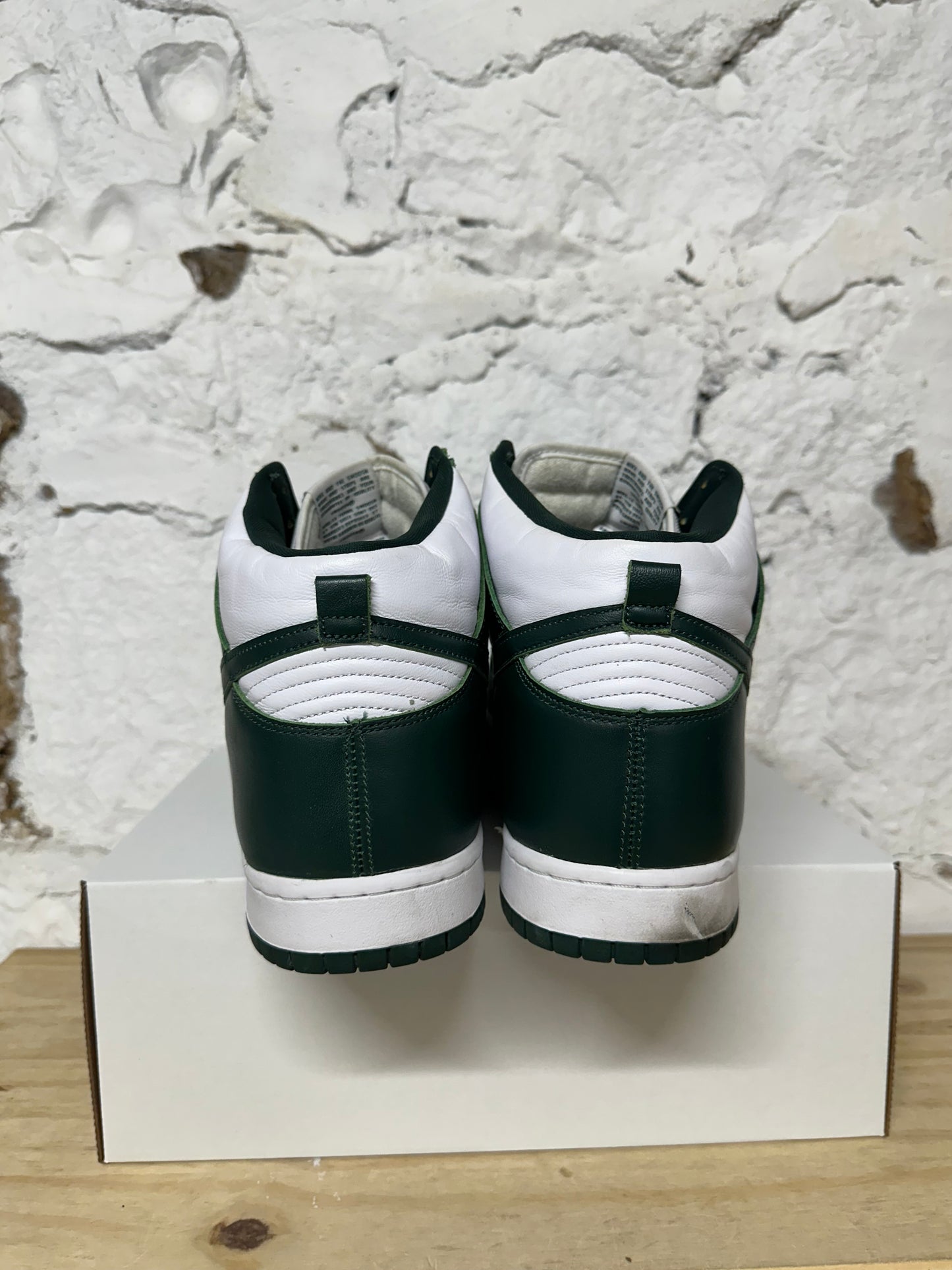 Nike Dunk High Spartan Green Sz 15