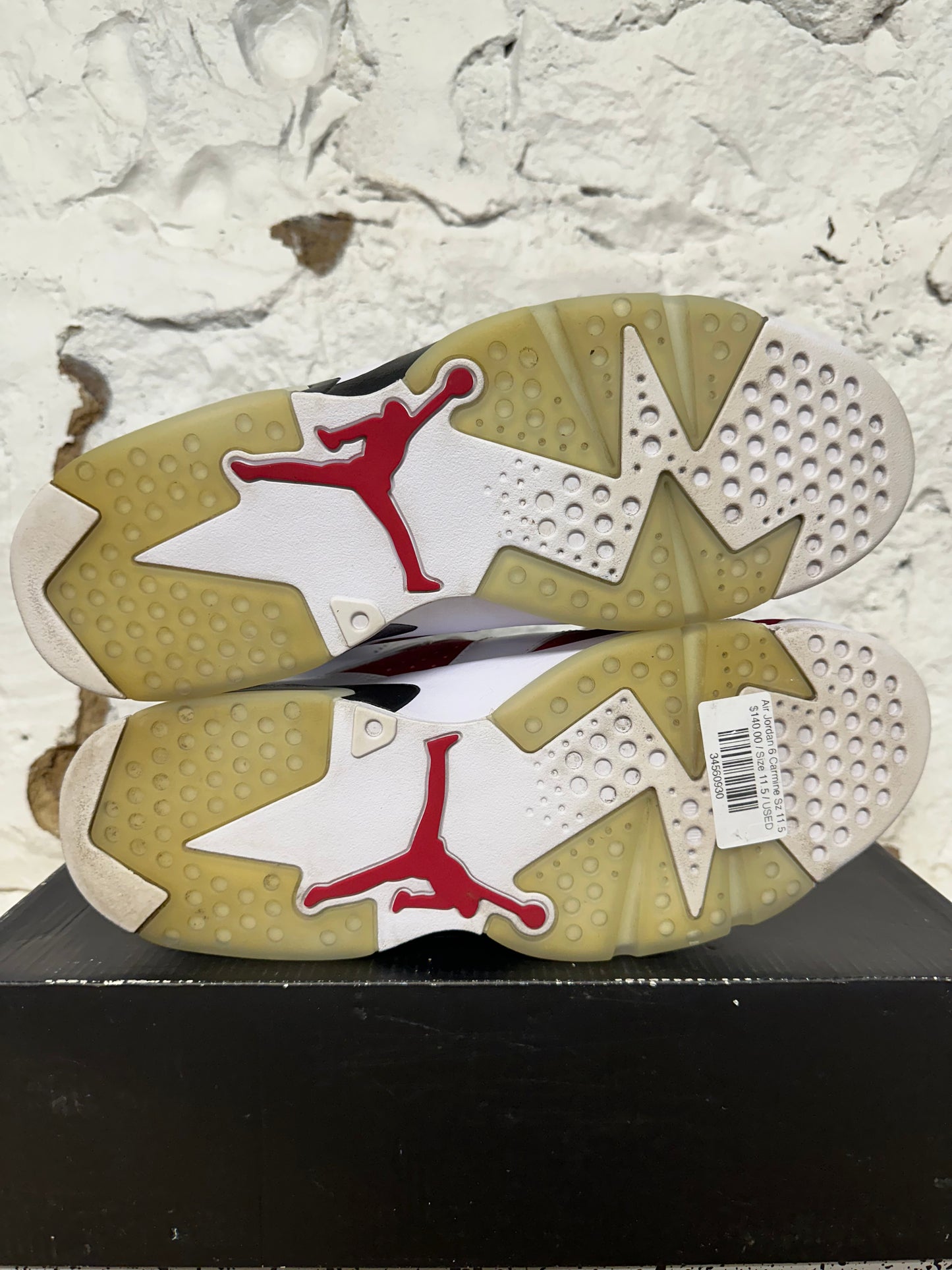 Air Jordan 6 Carmine Sz 11.5