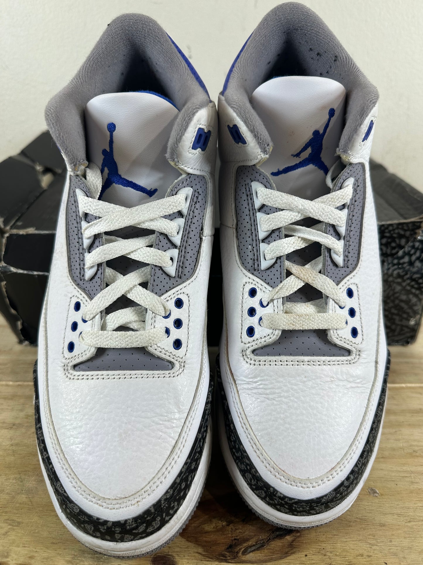 Air Jordan 3 Racer Blue Sz 8.5