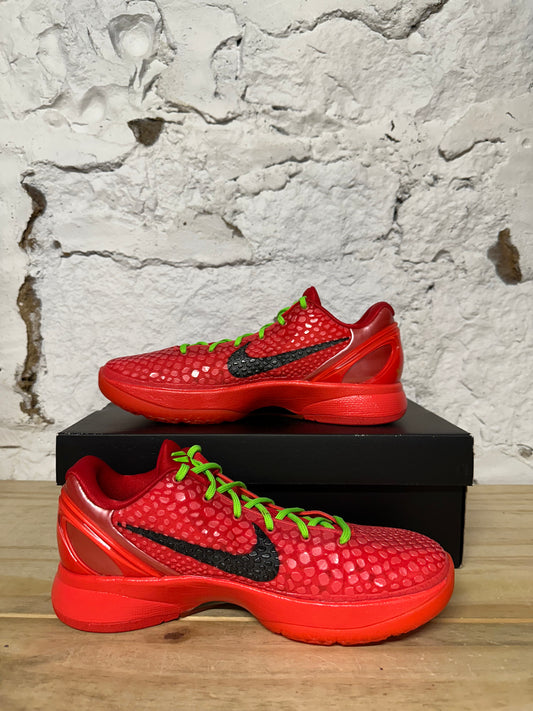 Nike Kobe 6 Protro Reverse Grinch Sz 8.5