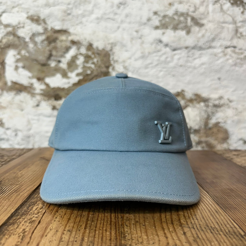 Louis Vuitton Aerogram Light Blue Hat Sz M
