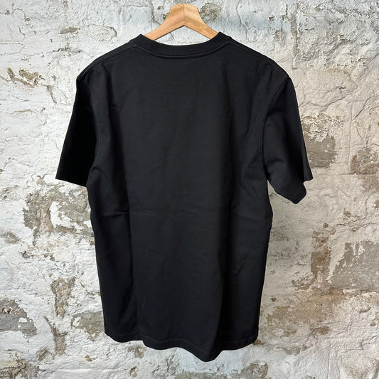 Dior Stussy Logo T-shirt Black Sz L