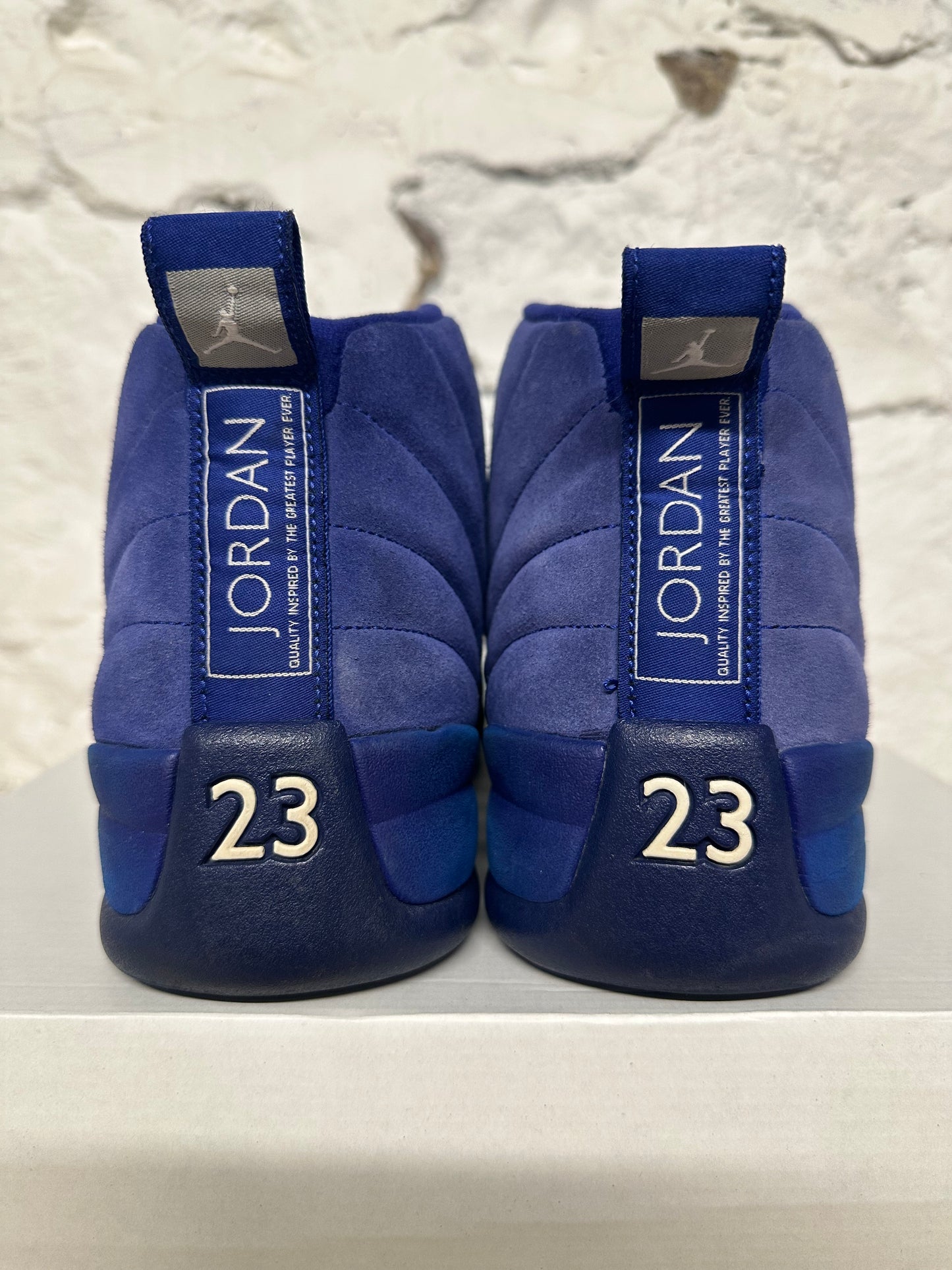 Air Jordan 12 Royal Blue Suede Sz 13