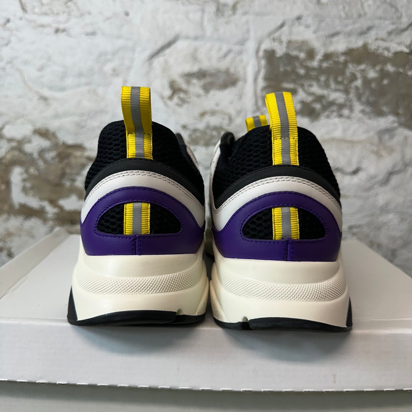 Dior B22 Yellow Purple White Sneaker Sz 9 (42)