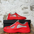 Prada Americas Cup Red Rubber Sneaker Sz 9 (42)