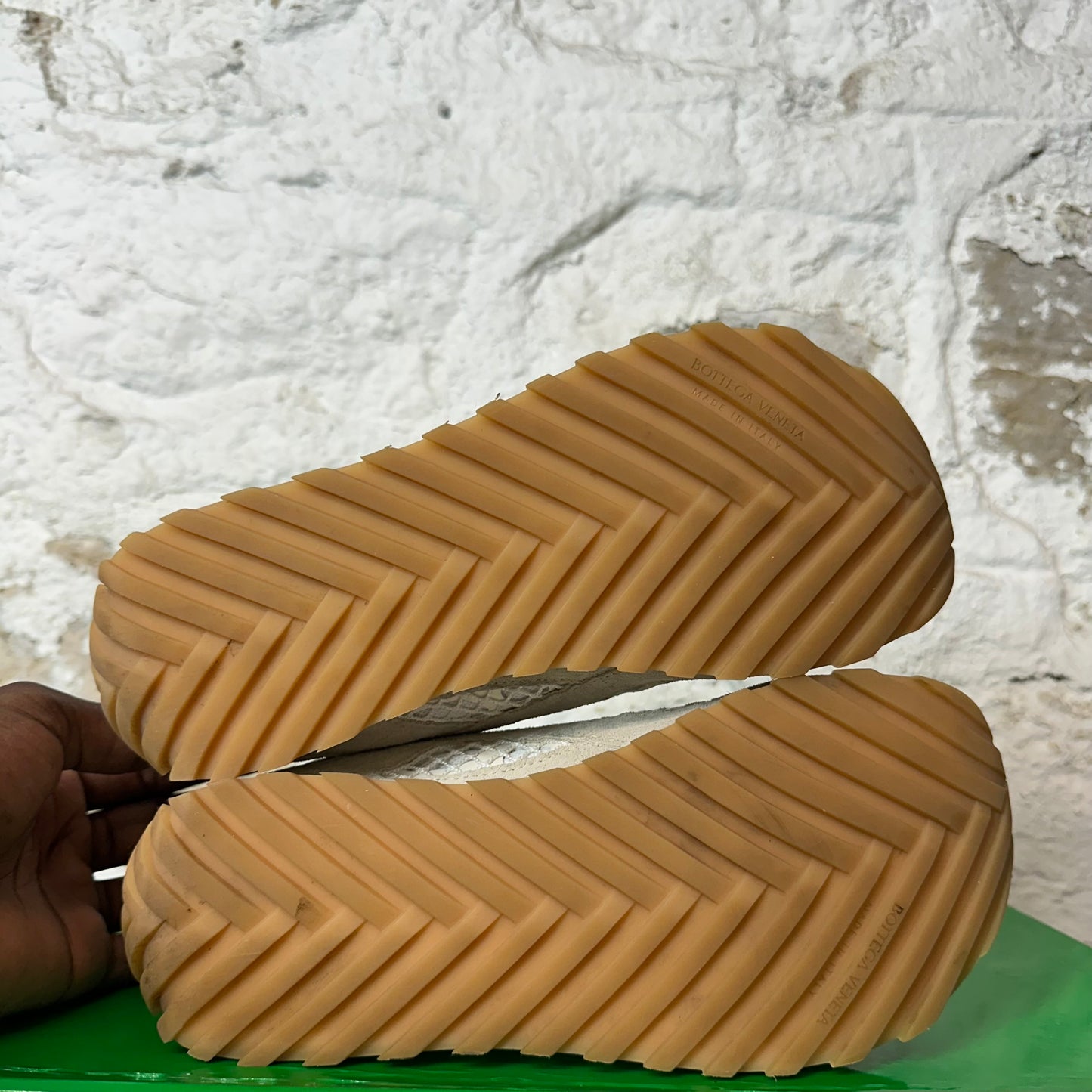 Bottega Veneta Sea Salt Sneaker Sz 6.5 (39)