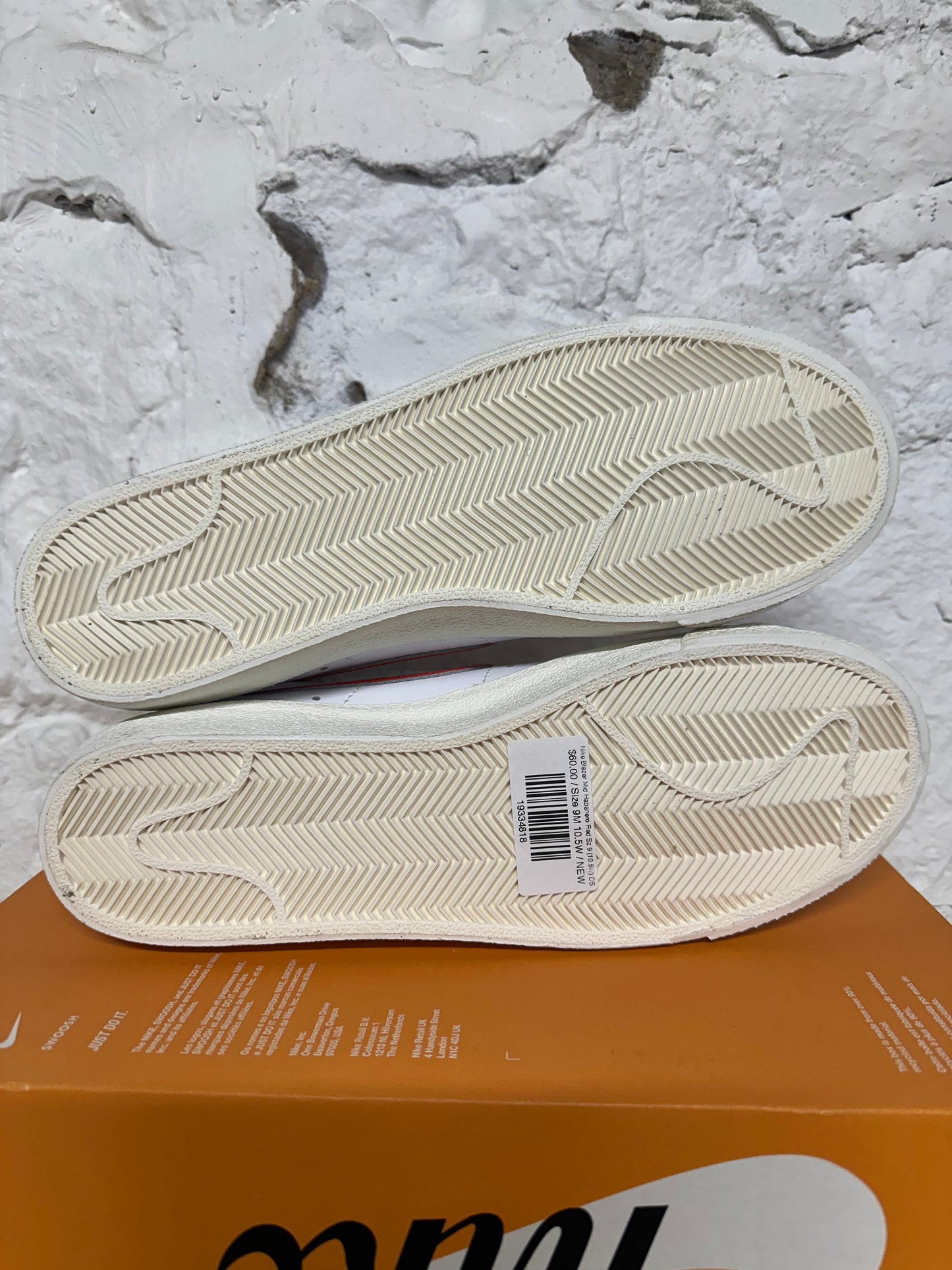 Nike Blazer Mid Habanero Red Sz 9 (10.5W) DS