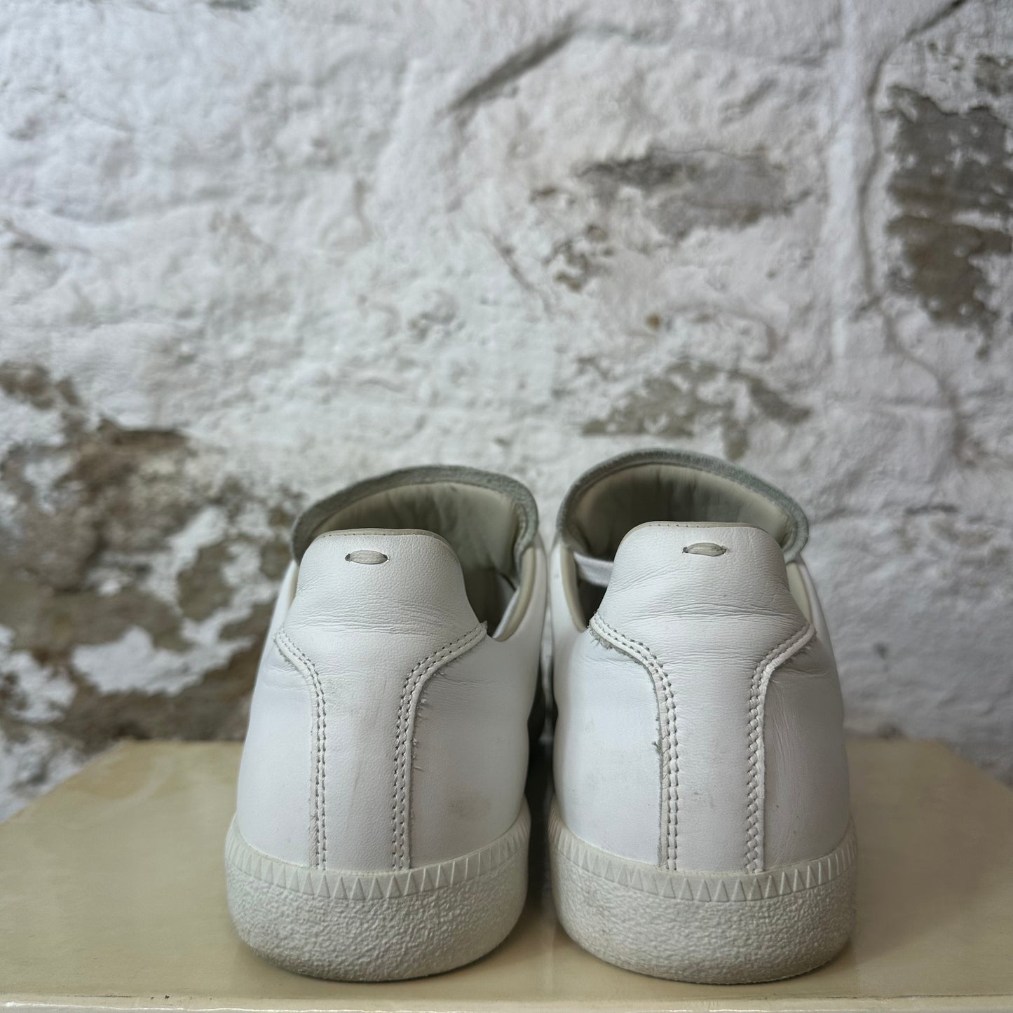 Maison Margiela Replica Neon Paint White Sneaker Sz 9 (42)