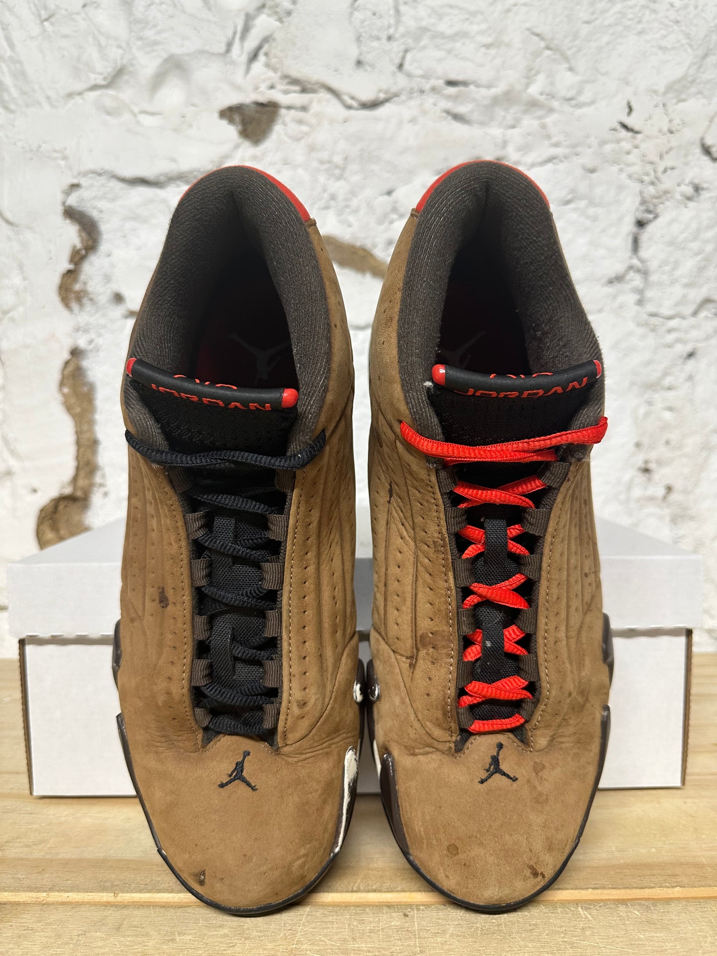 Air Jordan 14 Winterized Brown Sz 9.5