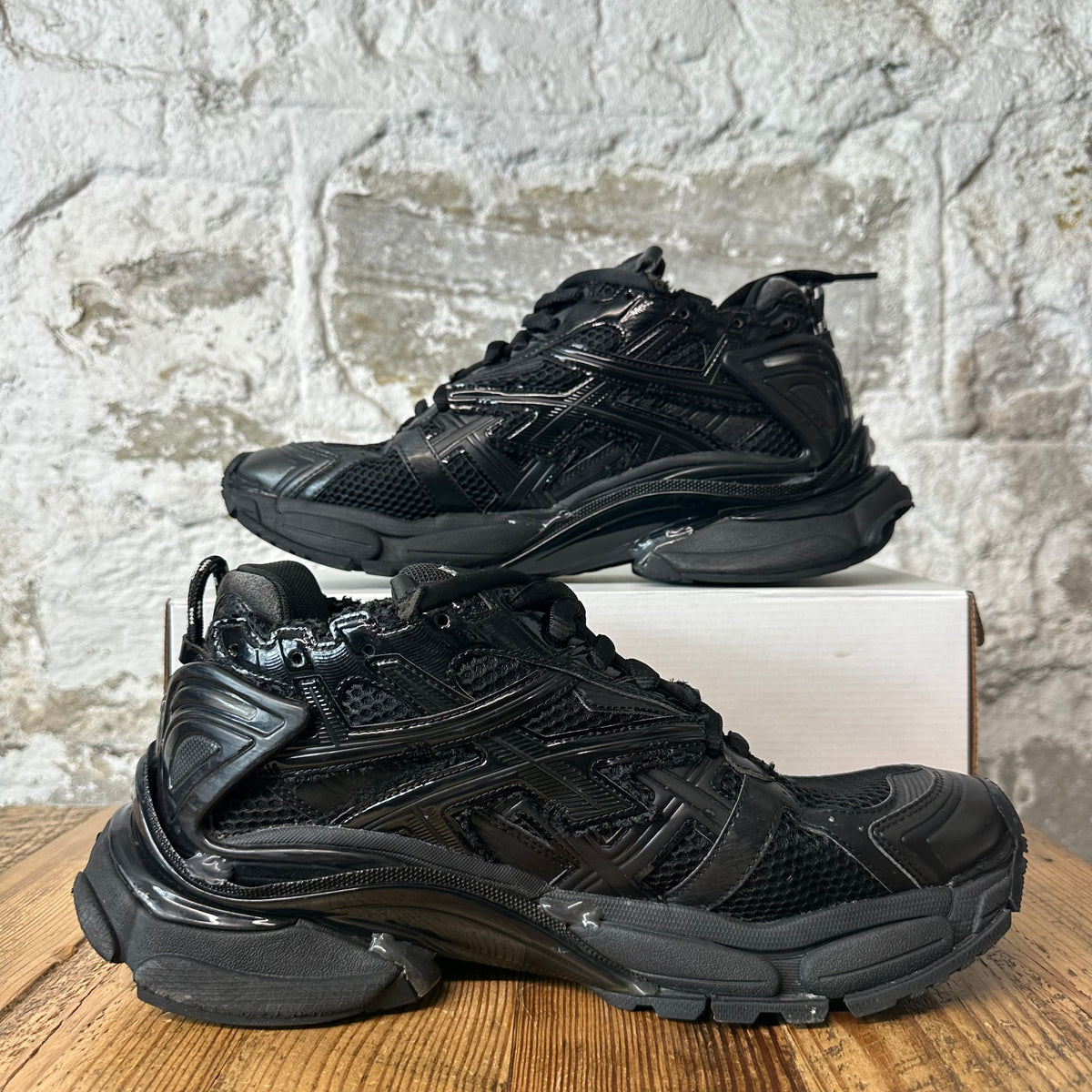 Balenciaga Runner Triple Black Matte Sneaker Sz 11 (44)
