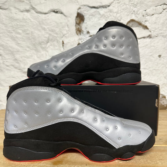 Air Jordan 13 3M Reflective Silver Sz 10 DS