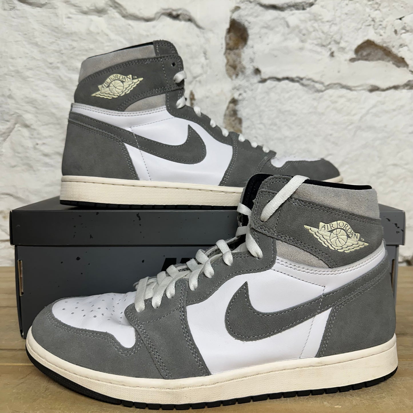 Air Jordan 1 High Washed Black Sz 11