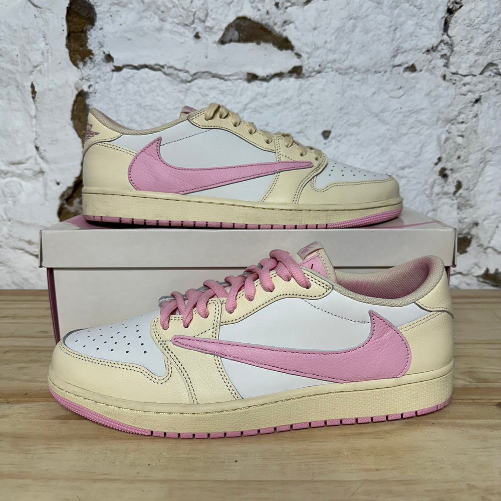 Air Jordan 1 Low Travis Scott Shy Pink Sz 12