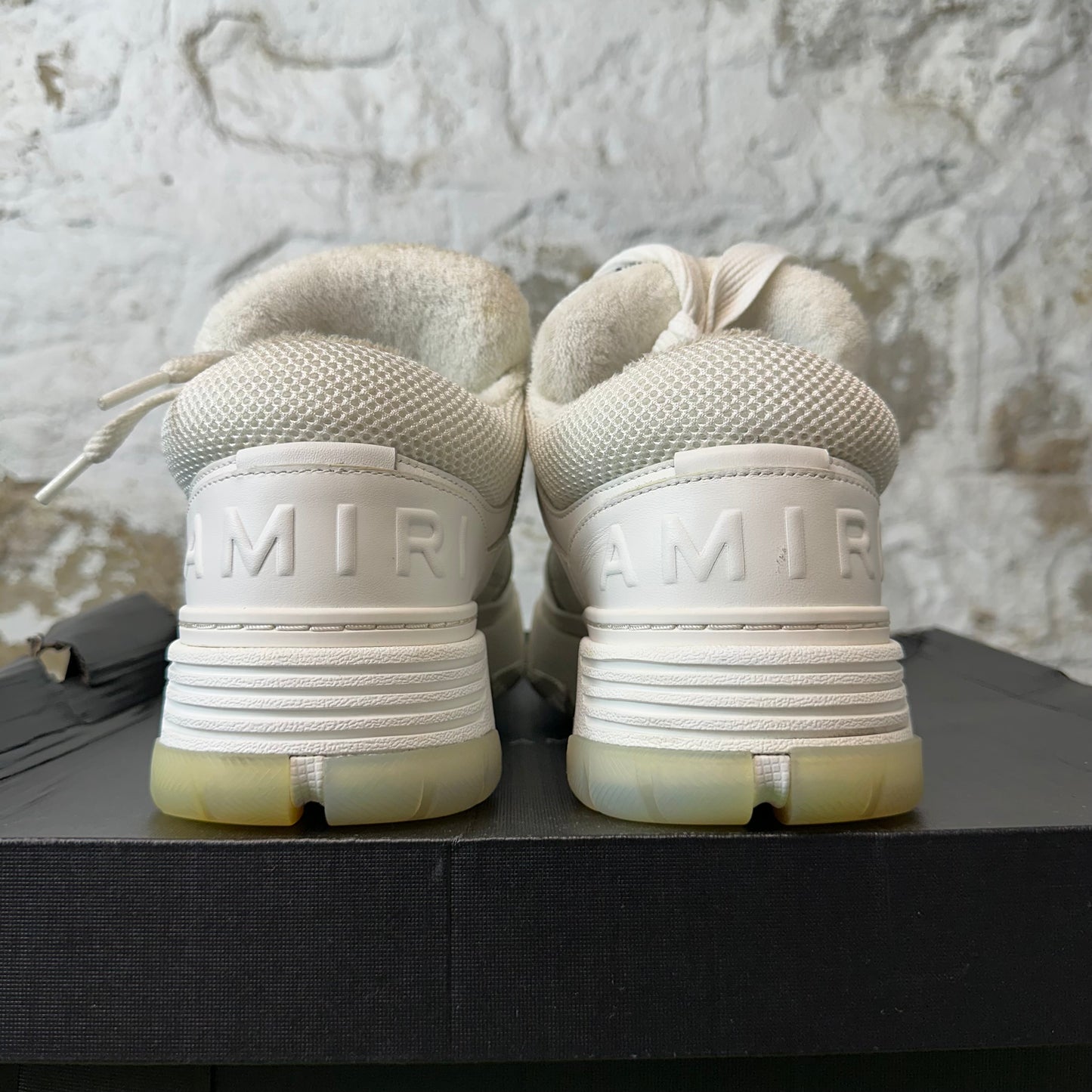 Amiri MA-1 Triple White Sneaker Sz 9 (42)