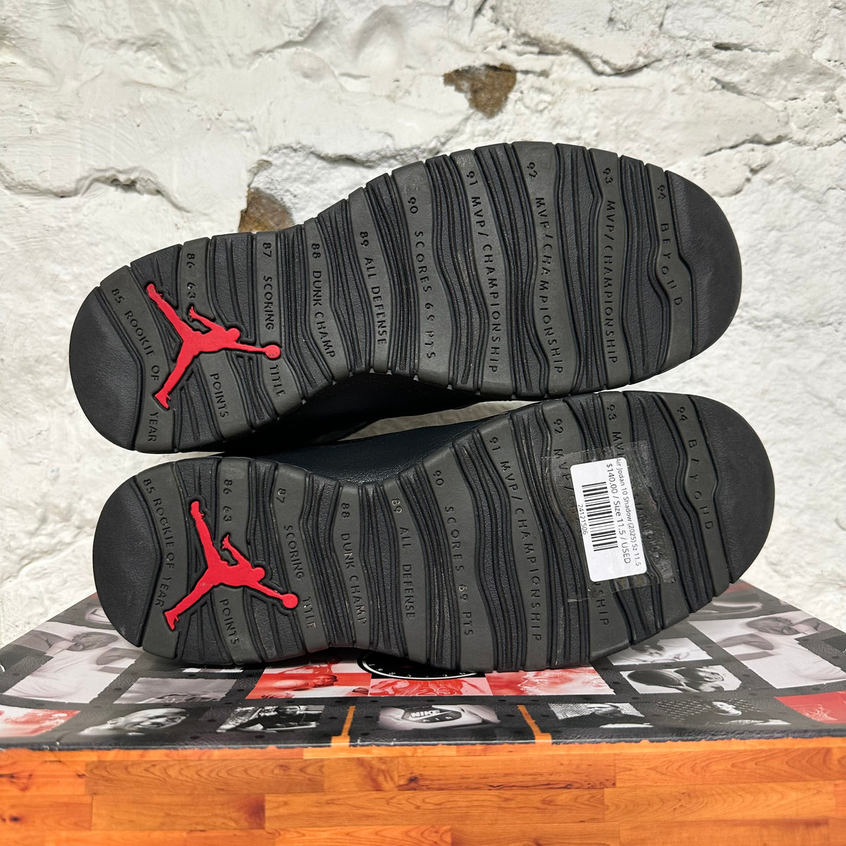 Air Jordan 10 Shadow (2025) Sz 11.5