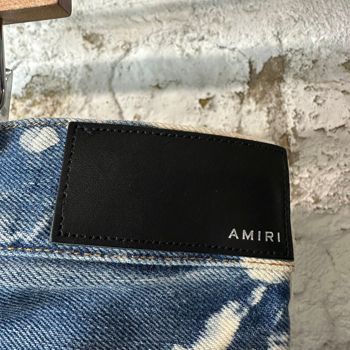 Amiri Bleached Carpenter Vintage Indigo Pants Sz 36