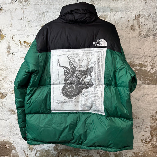 Supreme TNF Green Nupste Jacket Green Sz XL