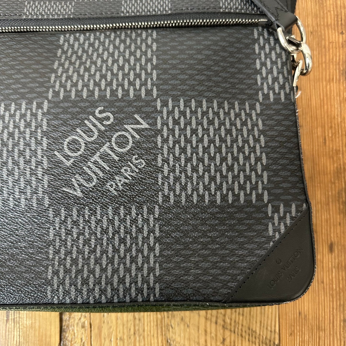 Louis Vuitton Trio Graphite Messenger Bag