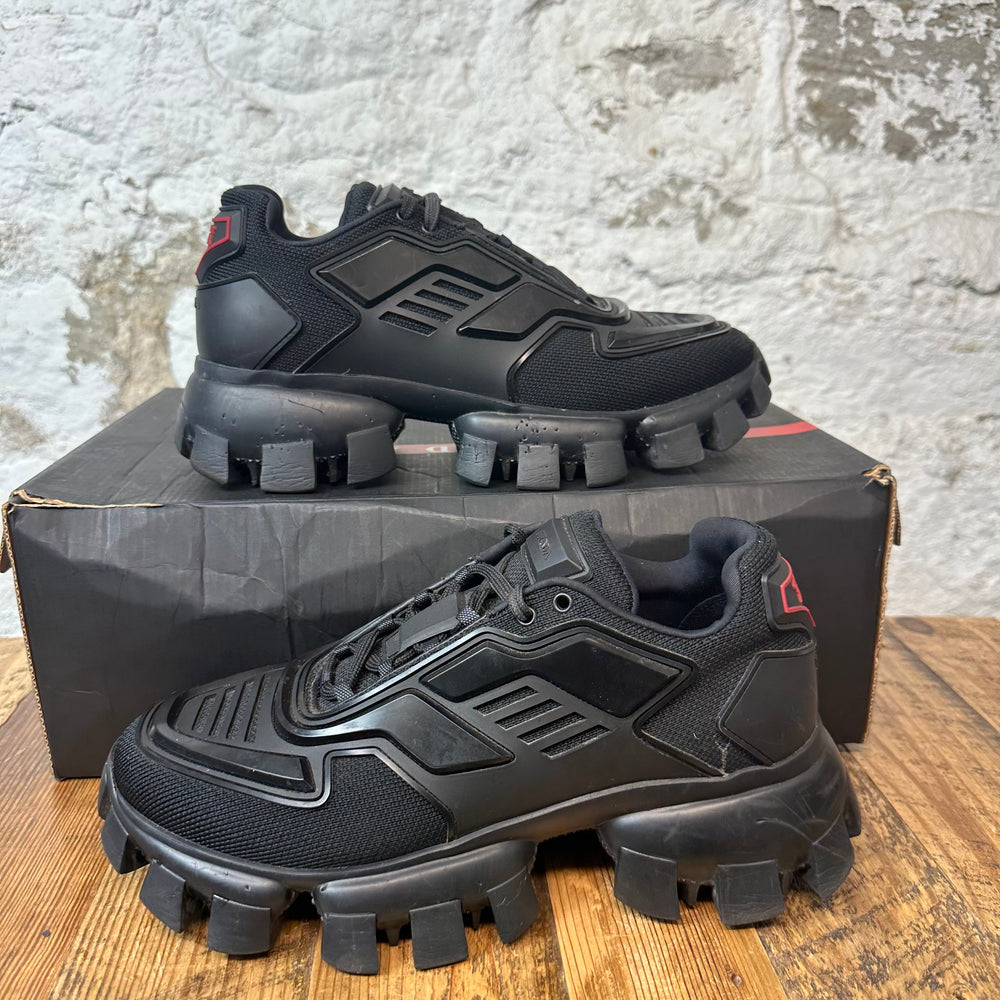 Prada Cloudbust Thunder Triple Black Sz 5.5