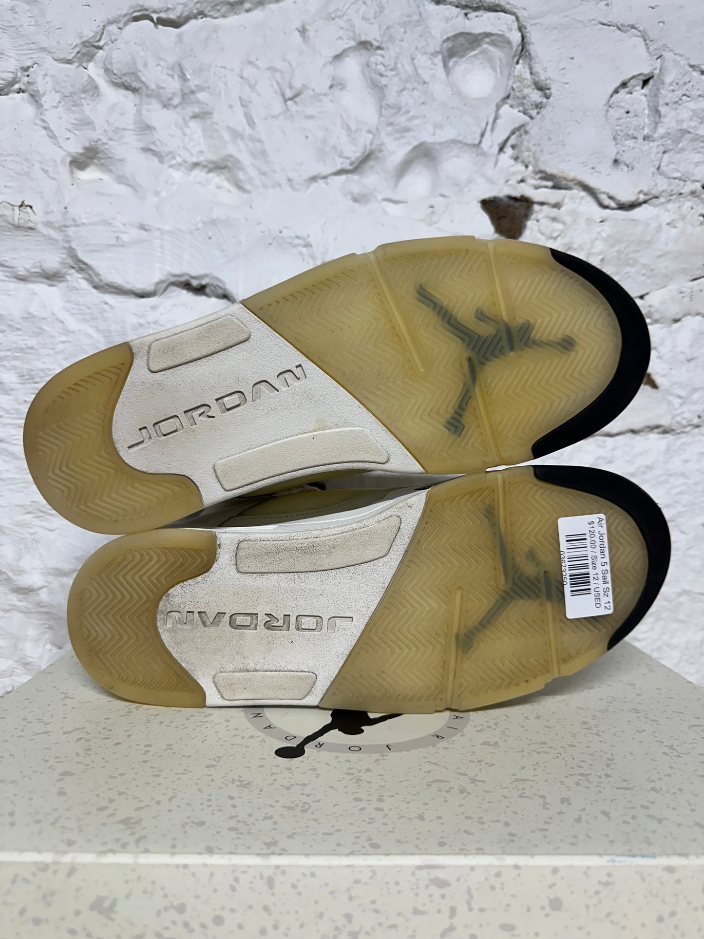 Air Jordan 5 Sail Sz 12