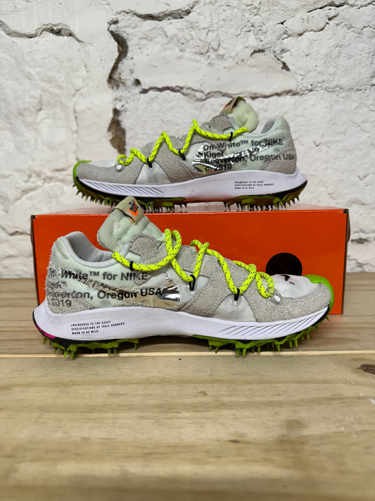 Nike Off-White Zoom Kiger White Sz 5 (6.5W)