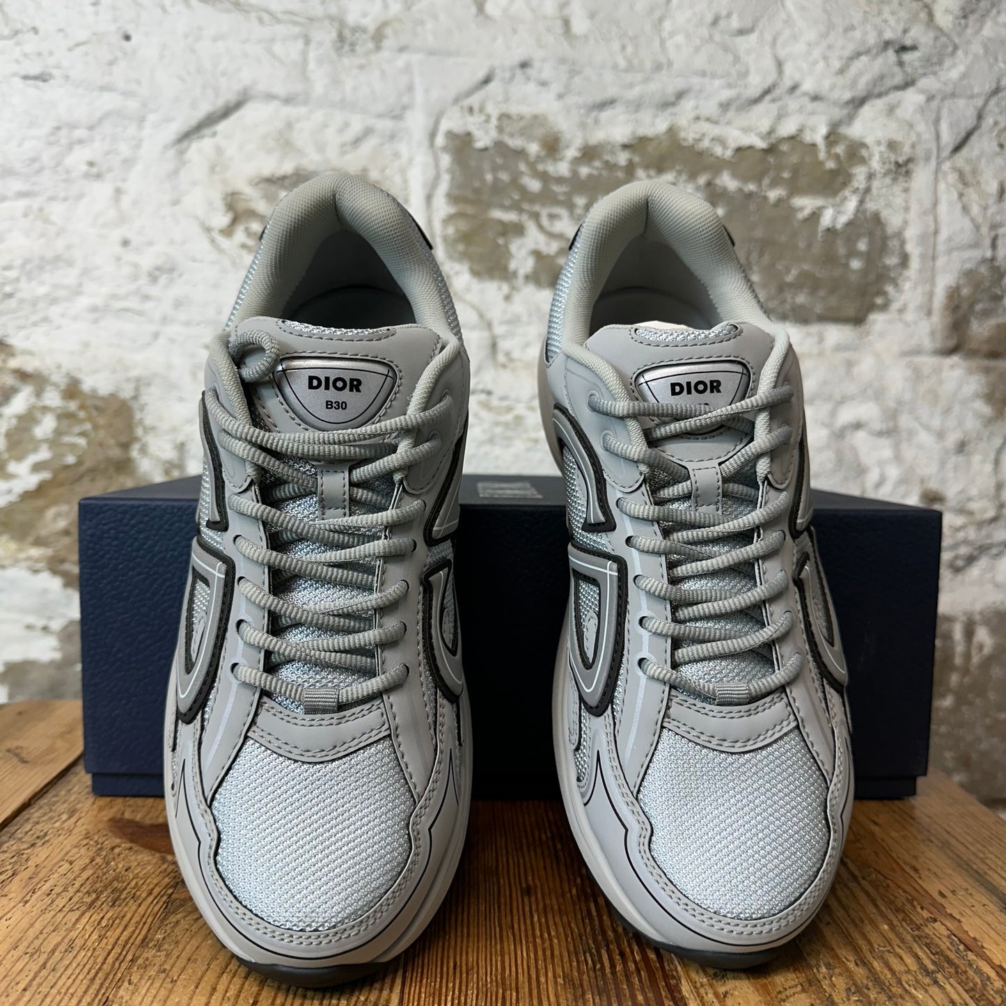 Dior B30 Triple Grey Sneaker Sz 9 (42) DS