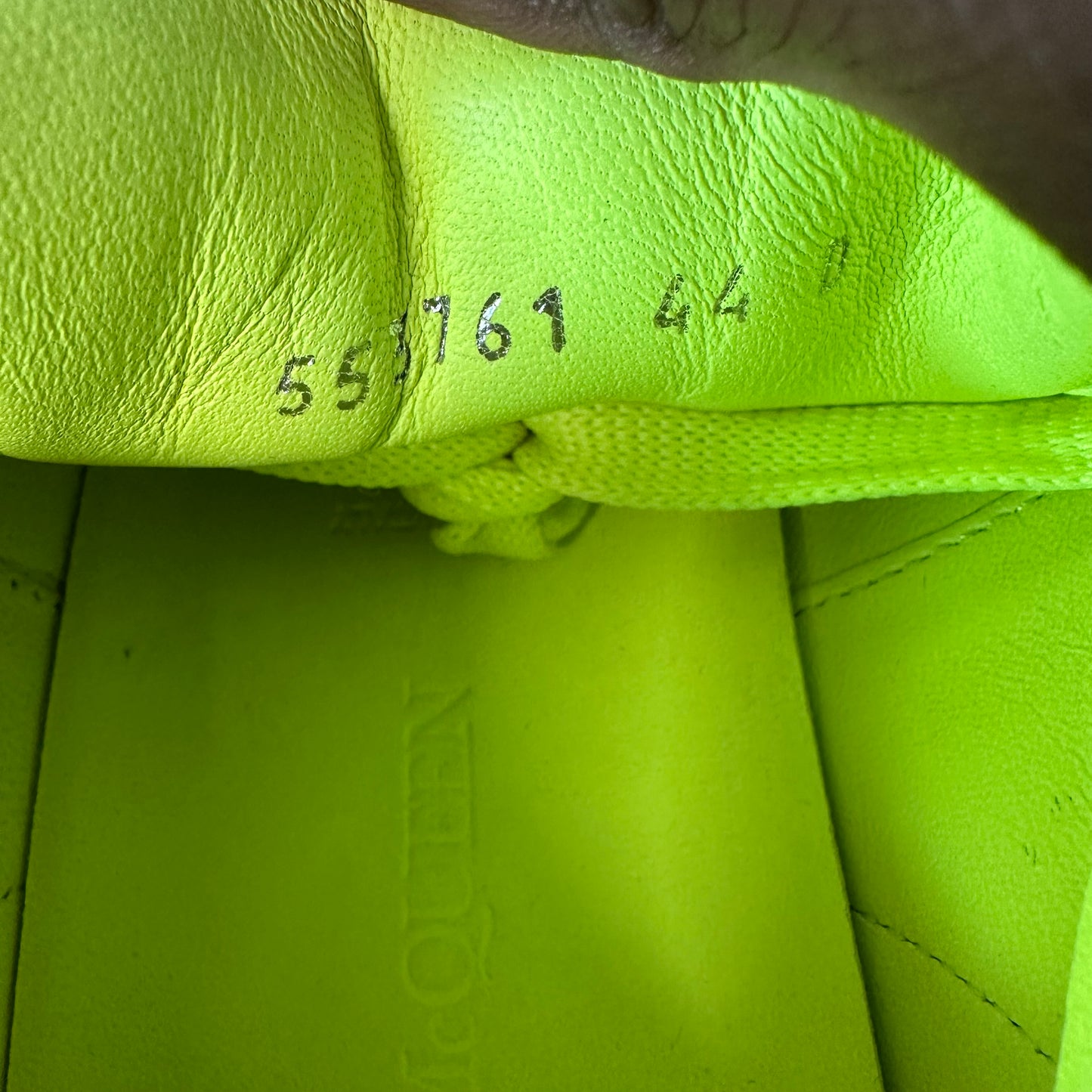 Alexander Mcqueen Oversized Neon Yellow Sneaker Sz 11 (44)