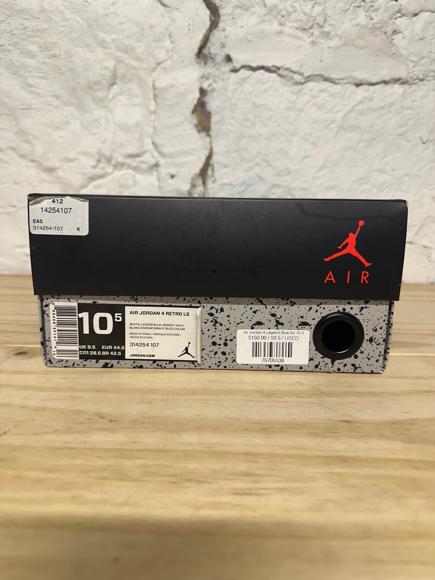 Air Jordan 4 Columbia (2015) Sz 10.5