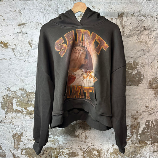 Saint Vanity Hourglass Brown Hoodie