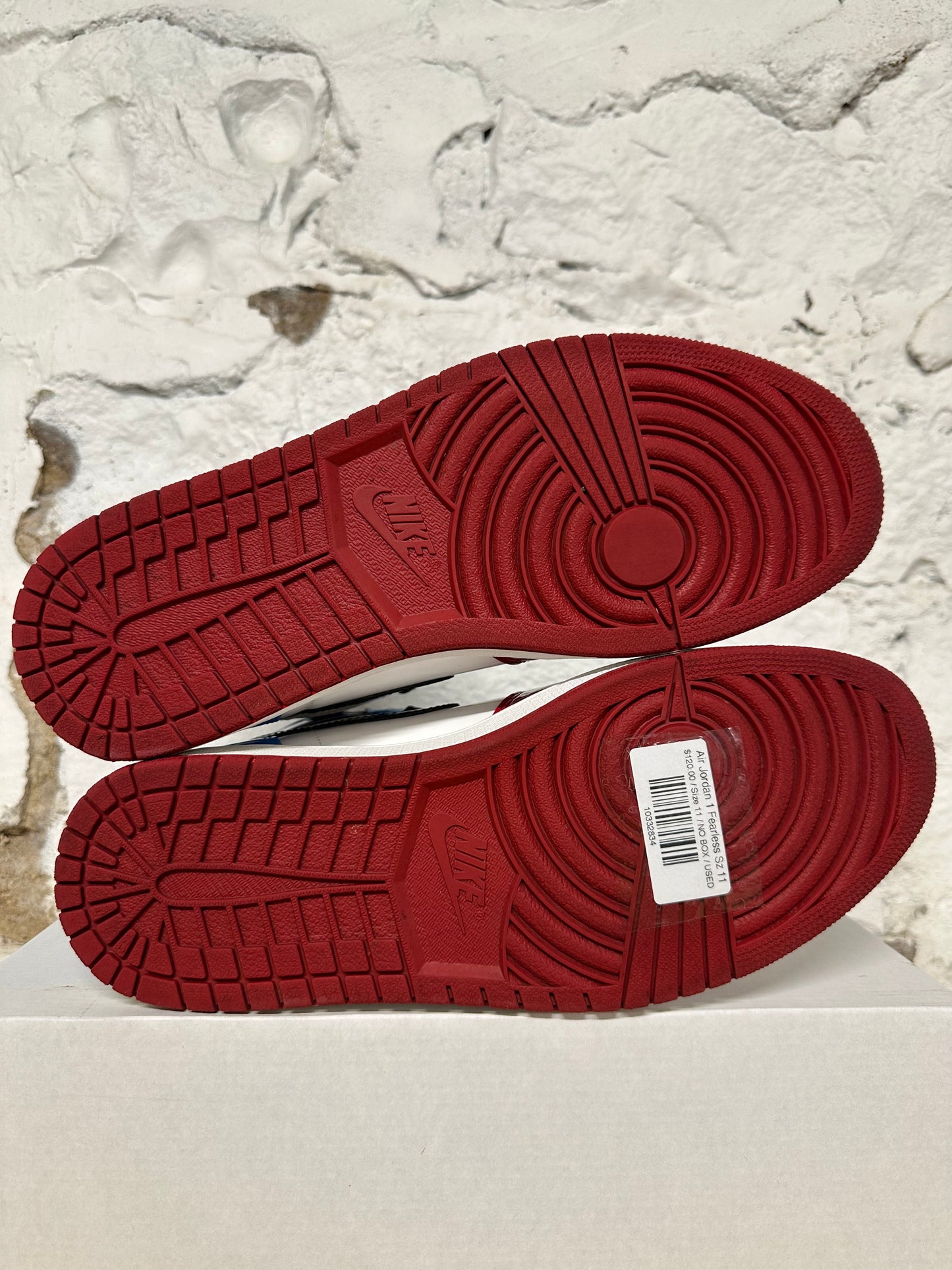 Air Jordan 1 Fearless UNC Chicago Sz 11