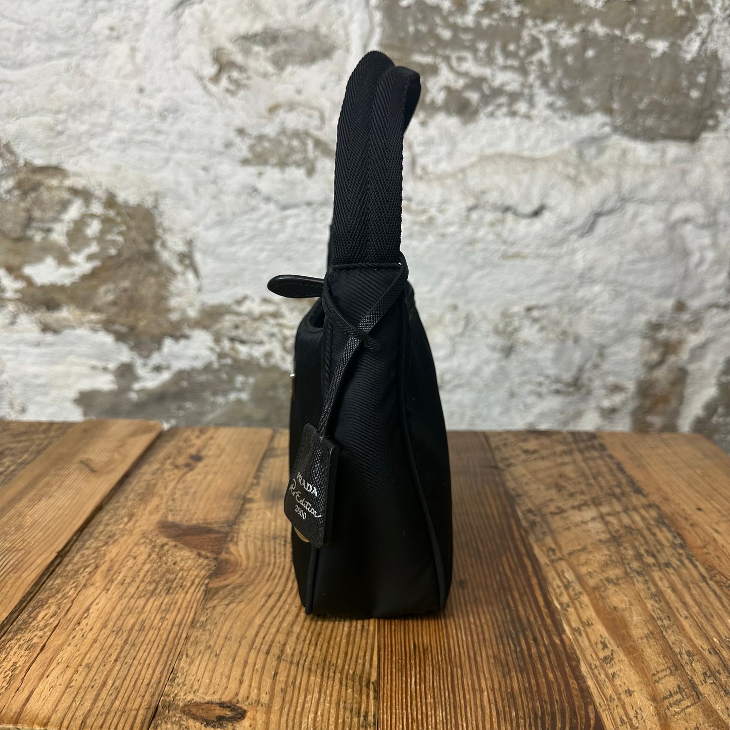 Prada Renylon Black Mini Shoulder Bag