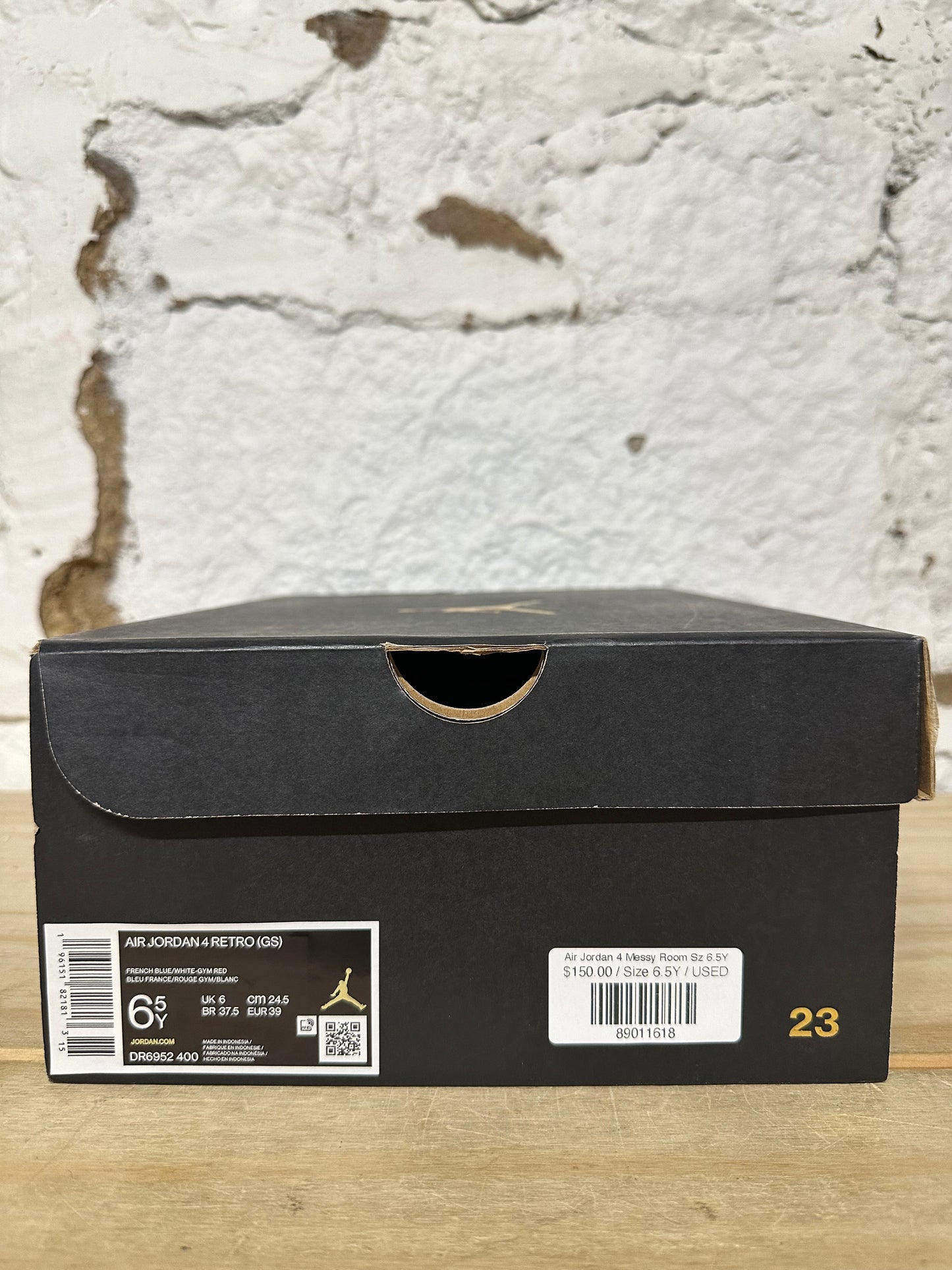 Air Jordan 4 Messy Room Sz 6.5Y