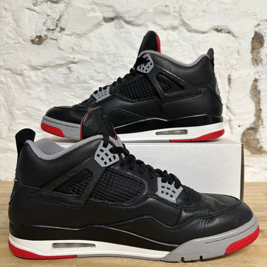 Air Jordan 4 Bred Reimagined Sz 13