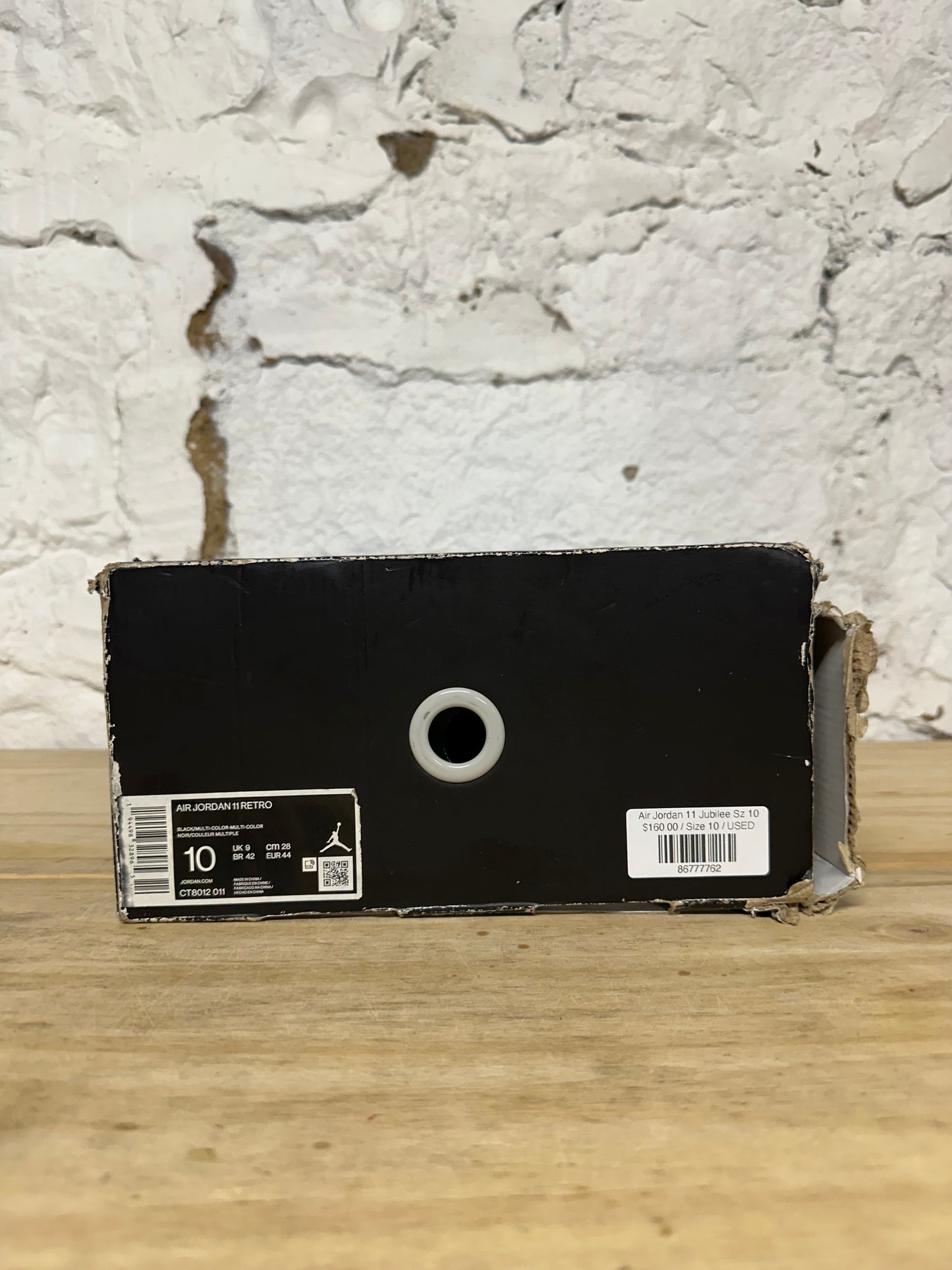 Air Jordan 11 High Jubilee Sz 10