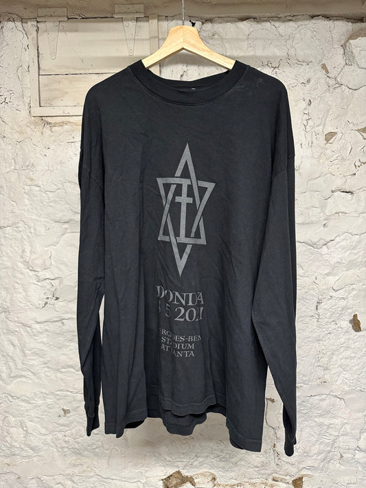 Kanye West Donda Black L/S T-Shirt Sz XXL