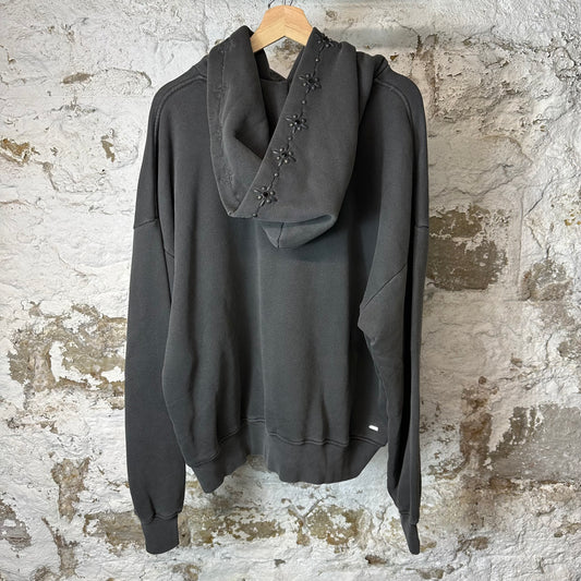 Amiri Studded Dreamer Hoodie Grey Sz S