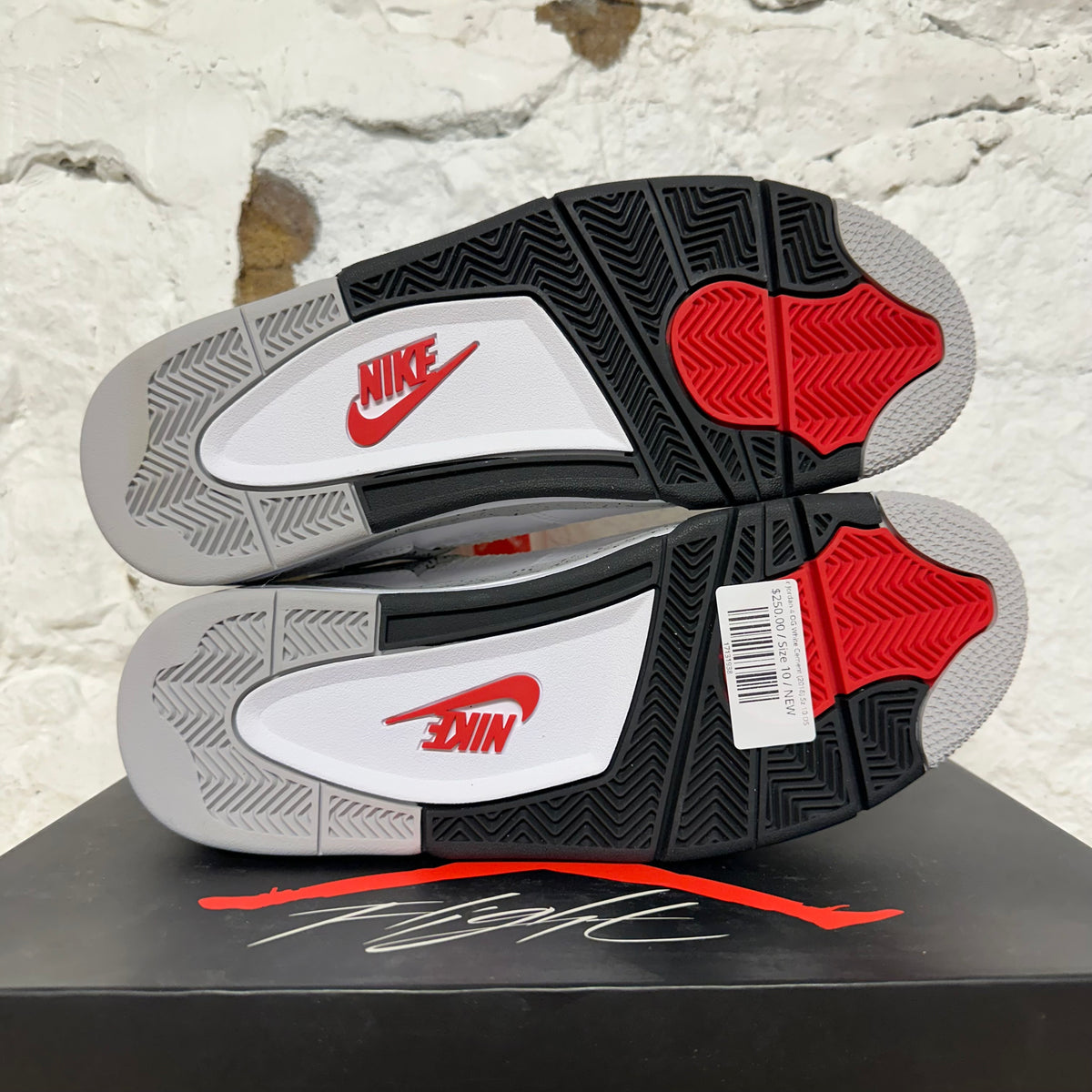 Air Jordan 4 OG White Cement (2016) Sz 10 DS